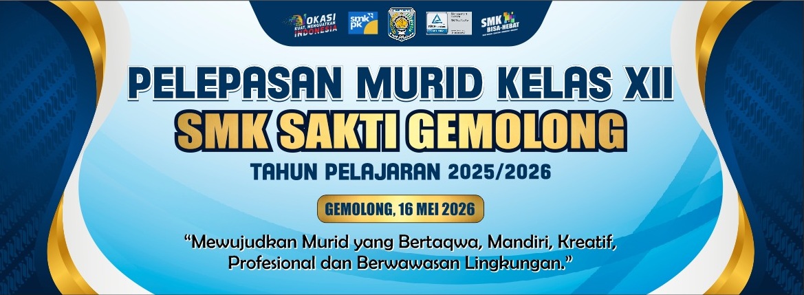 SMK Sakti Gemolong Gelar Acara Pelepasan 606 Siswa Kelas XII Tahun Pelajaran 2025/2026